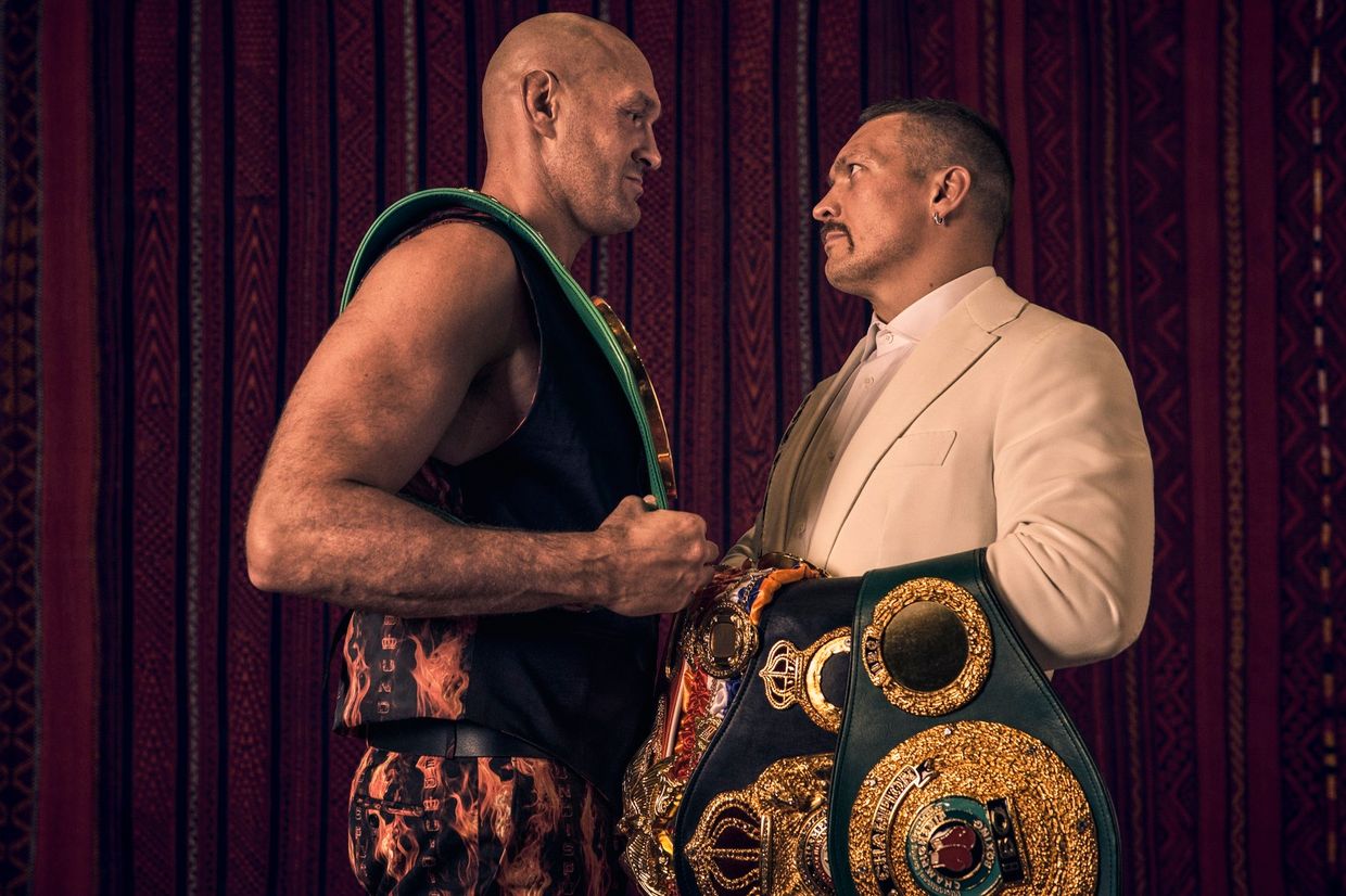 NA ŻYWO Tyson Fury Ołeksandr Usyk Relacja LIVE z gali Ring of Fire