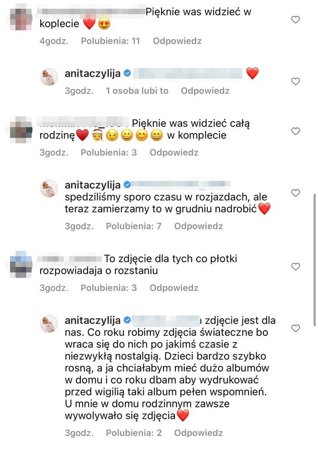 Anita i Adrian ze Ślubu od pierwszego wejrzenia pozują w świątecznej