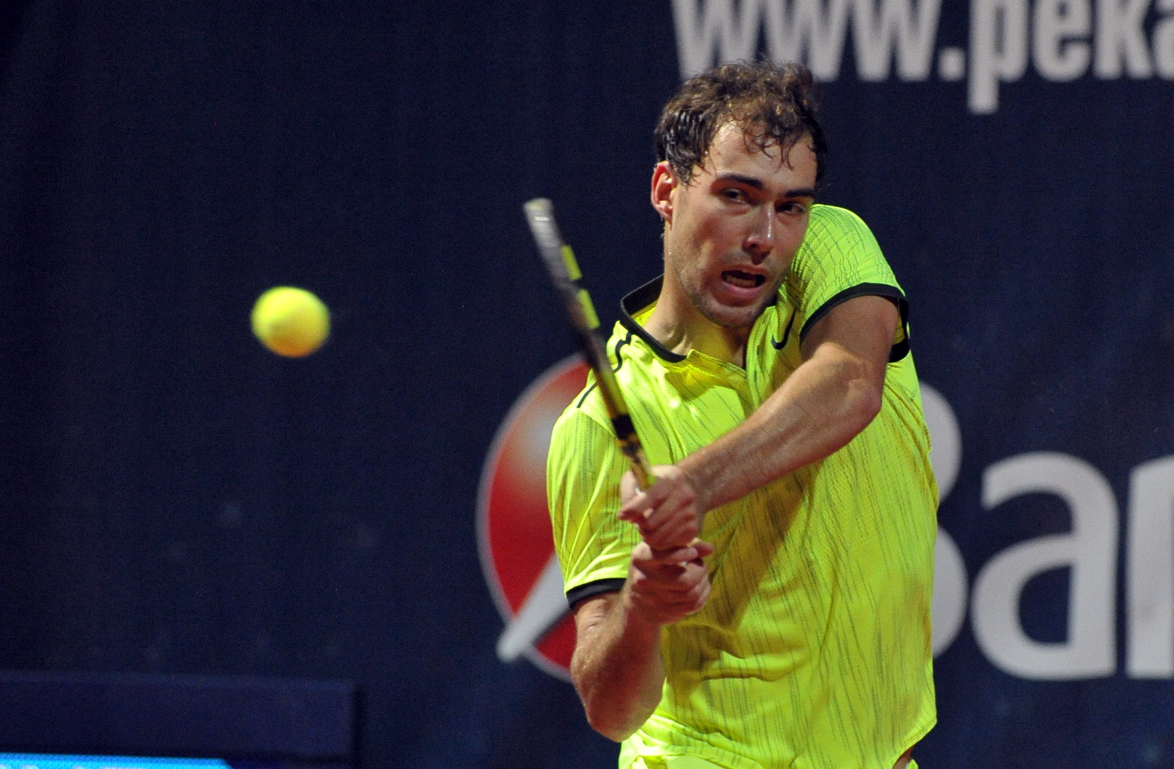 Challenger Szczecin Jerzy Janowicz wygrał mecz w polskim turnieju po