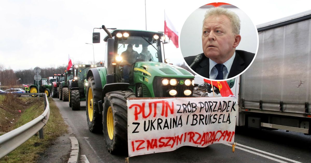 Tropy Prowadz Do Moskwy G Os Z Rz Du Ws Protestu Rolnik W Wp