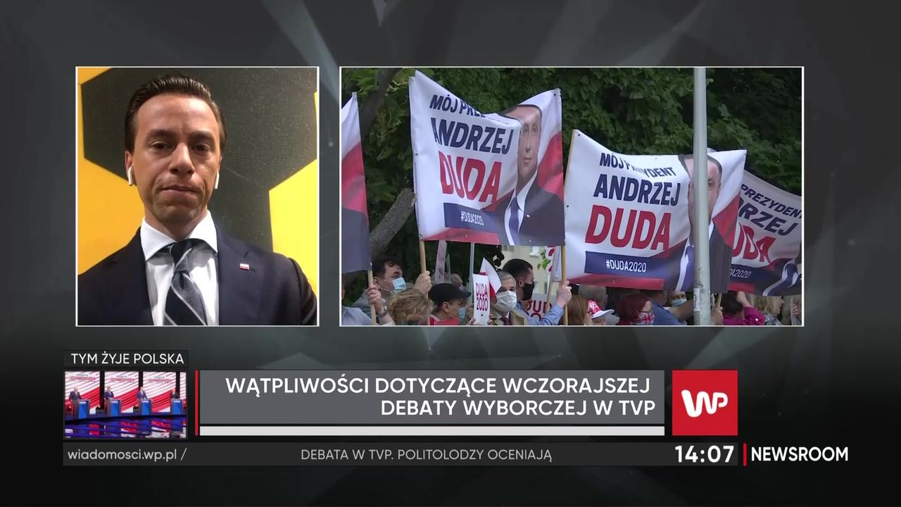 Wybory 2020 Krzysztof Bosak TVP zastosowała narzędzia takie jak Kreml