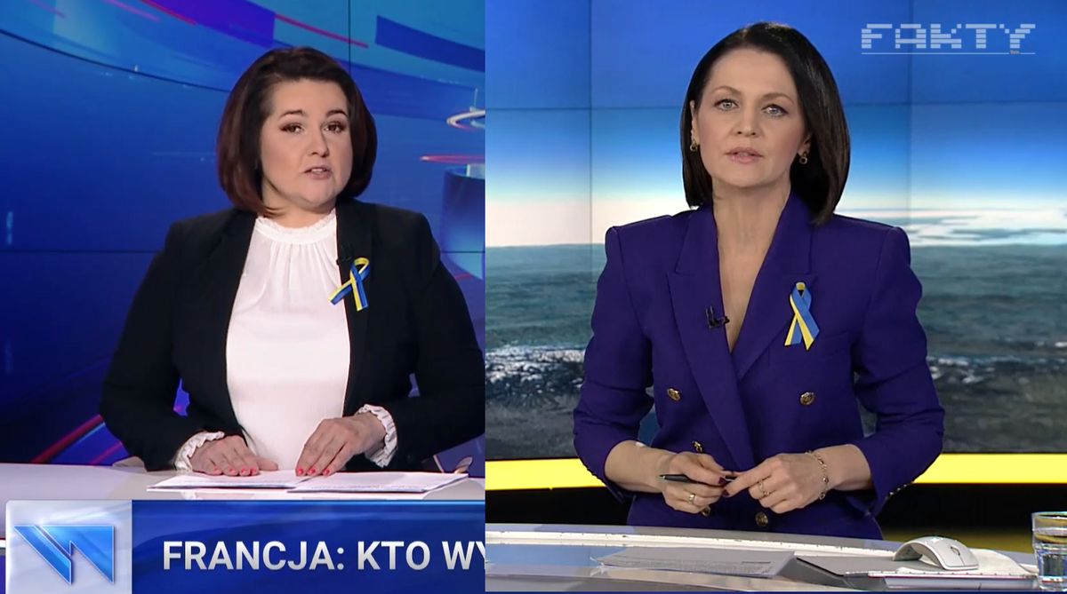 Wybory we Francji Inna rzeczywistość Tak TVP i TVN mówiły o tym samym