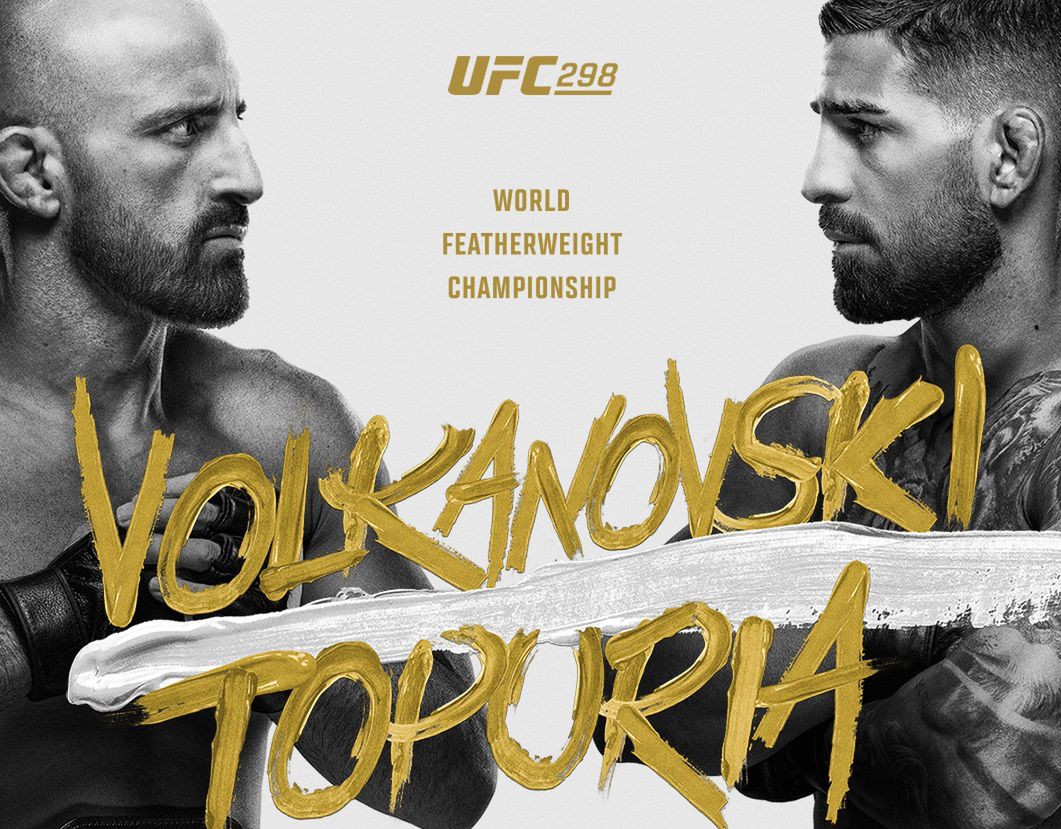 UFC 298 Volkanovski Topuria Karta walk szczegóły transmisji WP