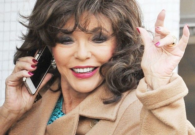 Letnia Joan Collins Uprawiam Du O Seksu Z M Em Pudelek