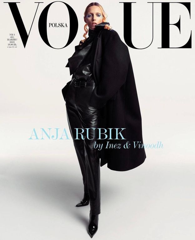 Anja Rubik topless w Vogue Polska Tak świętuje ważną datę Pudelek