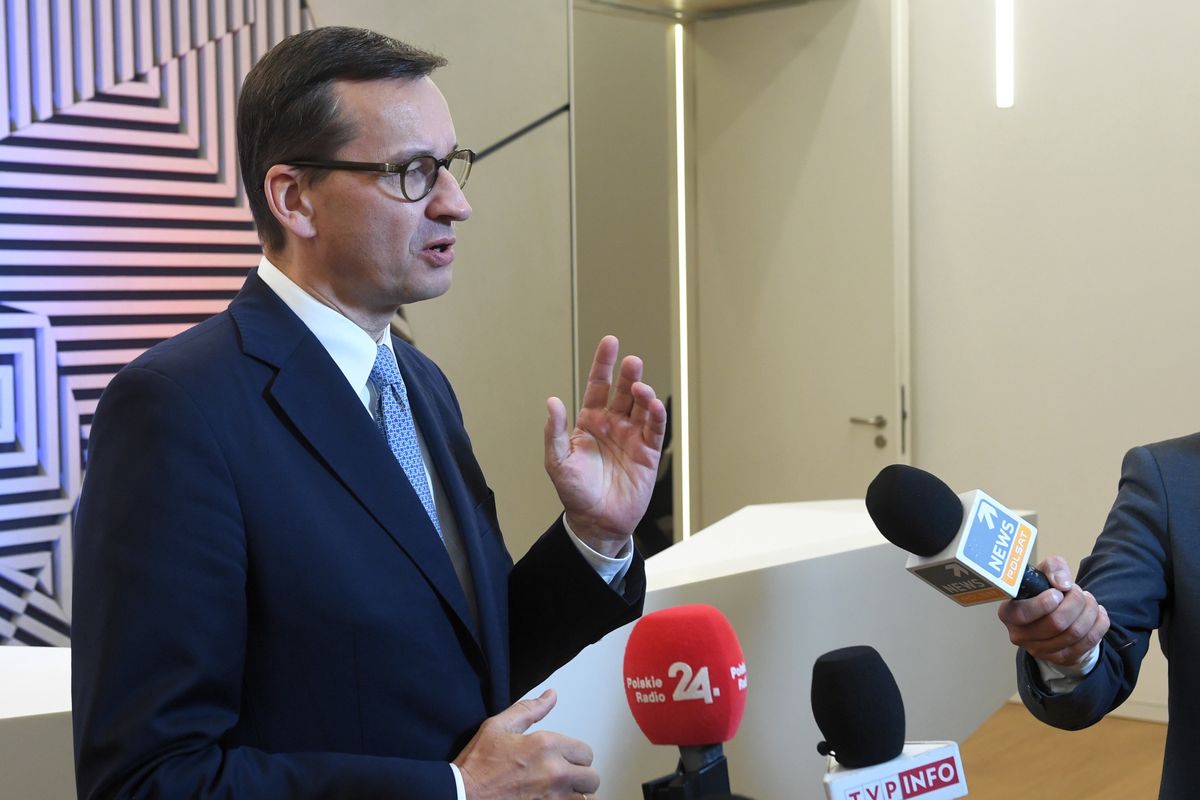 Premier Wraca Z Brukseli Konferencja Prasowa Mateusza Morawieckiego