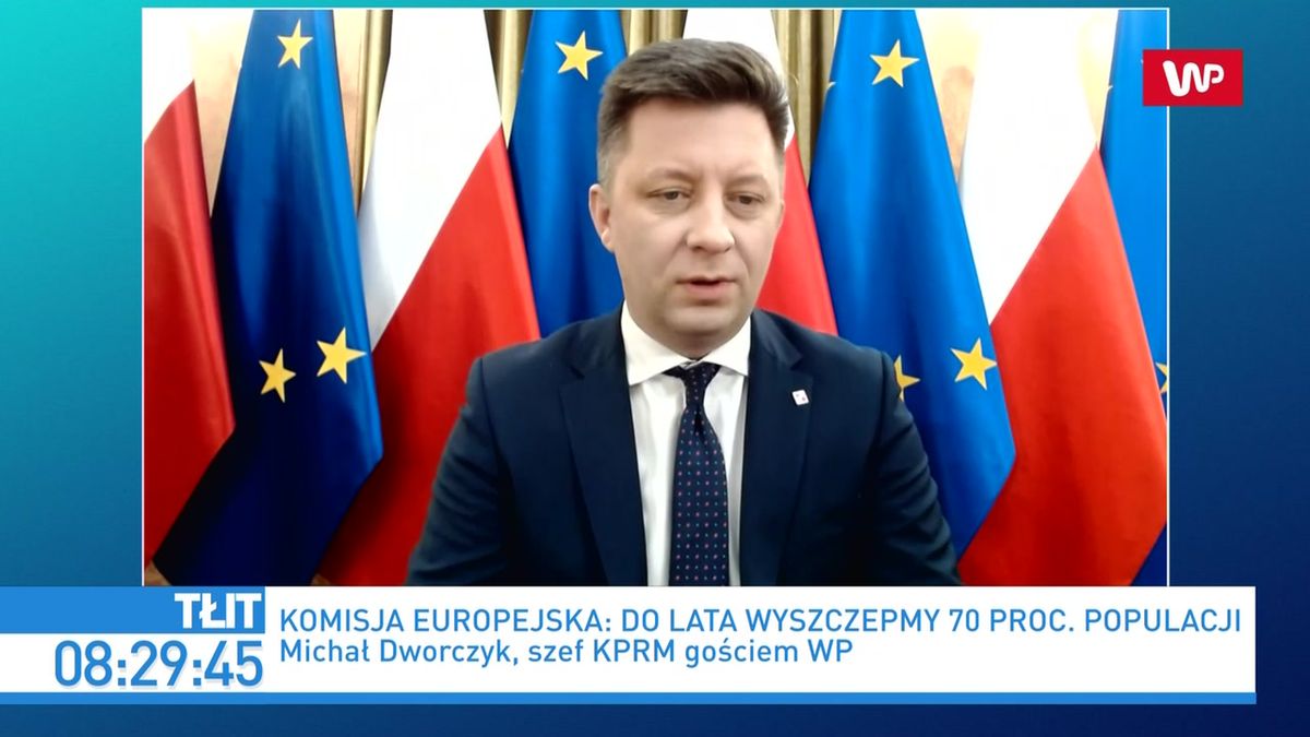 Szczepienia na COVID 19 Michał Dworczyk odpowiada KE WP Wiadomości