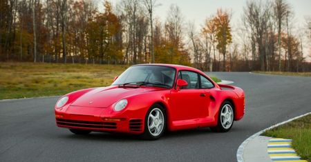Legendarne Porsche 959 wystawione na sprzedaż