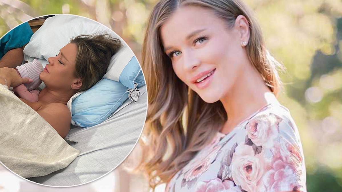 Joanna Krupa urodziła! Mąż modelki pokazał jej zdjęcie z córką prosto ze szpitala. Jakie imię otrzymała dziewczynka?