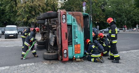 Ćwiczenia strażaków przed Szczytem NATO