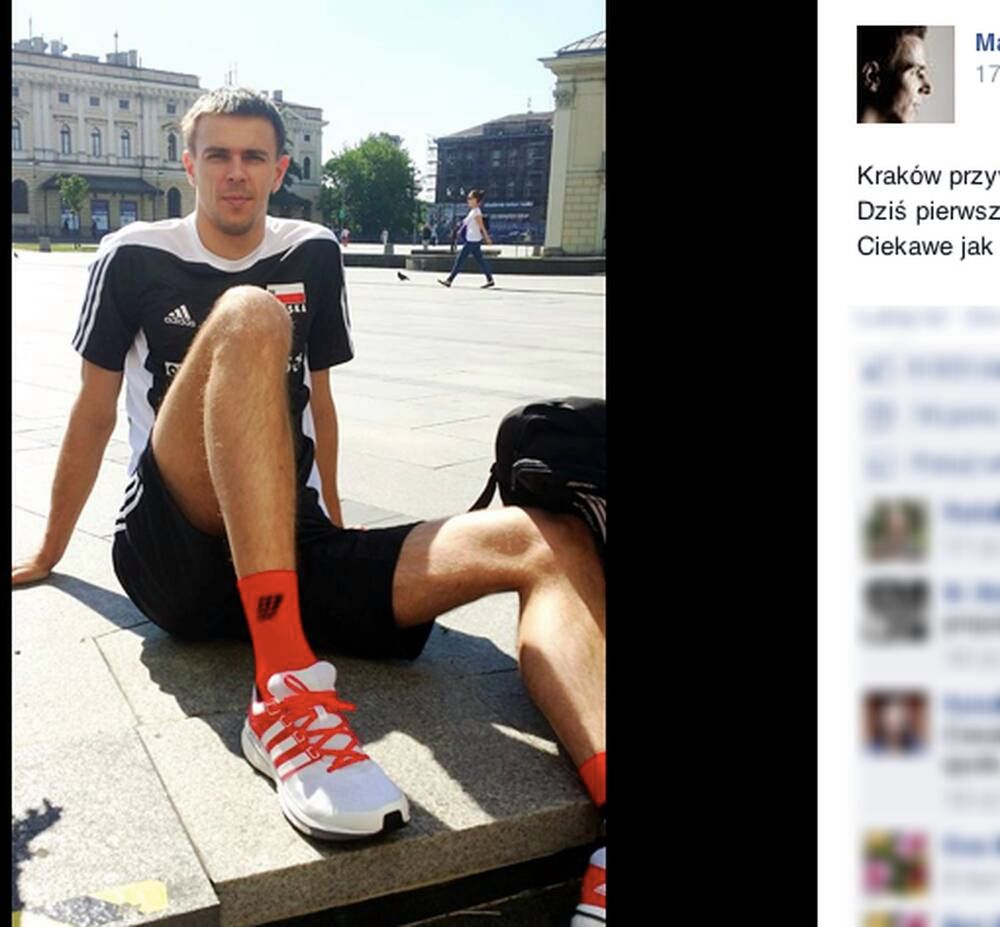 Mariusz Wlazły
Fotografia: screen z Facebook.com