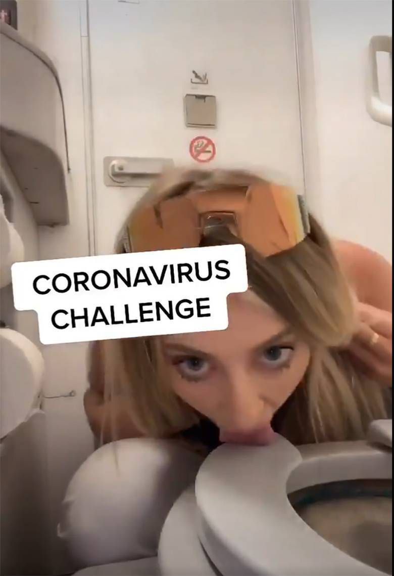 Ava Louise rzuciła "Coronavirus challenge"