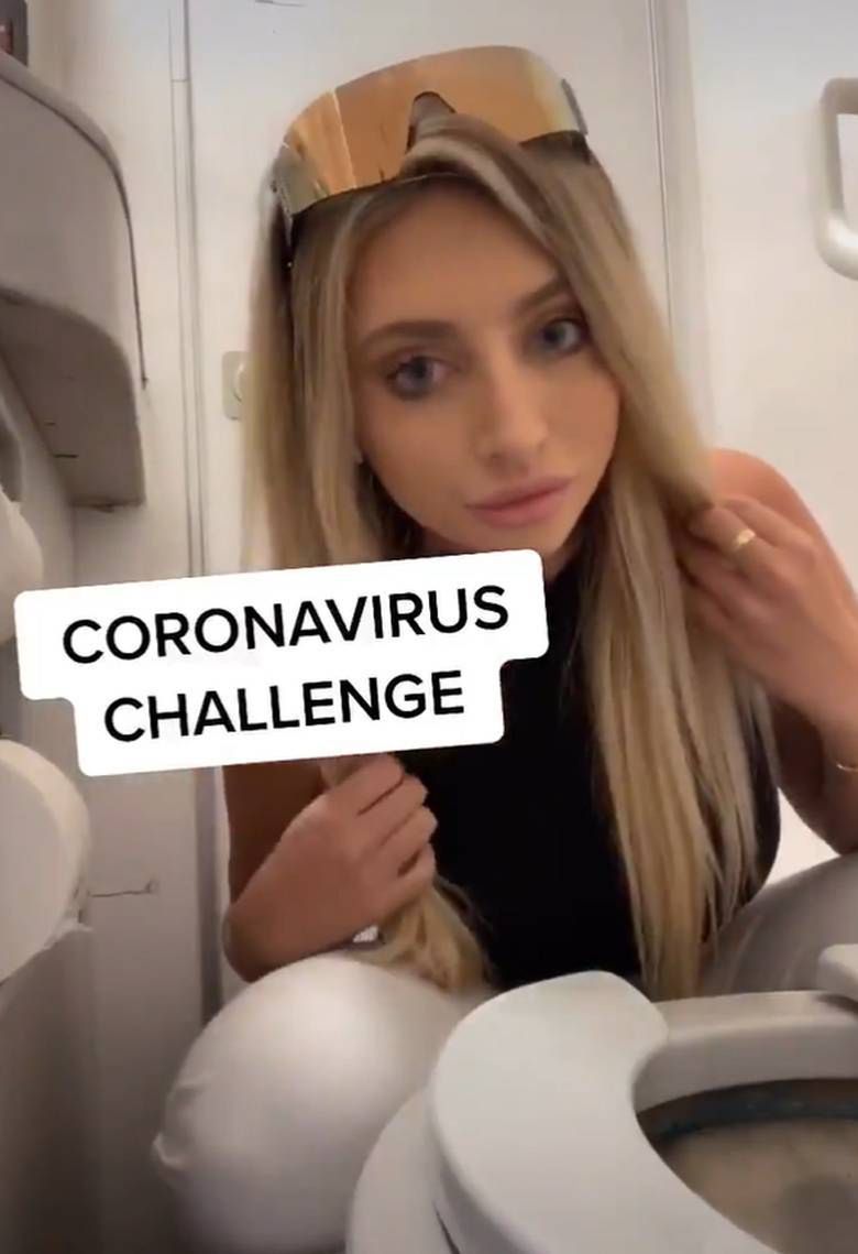 Ava Louise rzuciła "Coronavirus challenge"