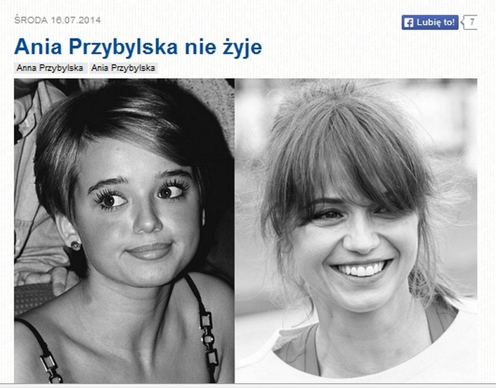 Fotografia: screen z Pudelek.pl