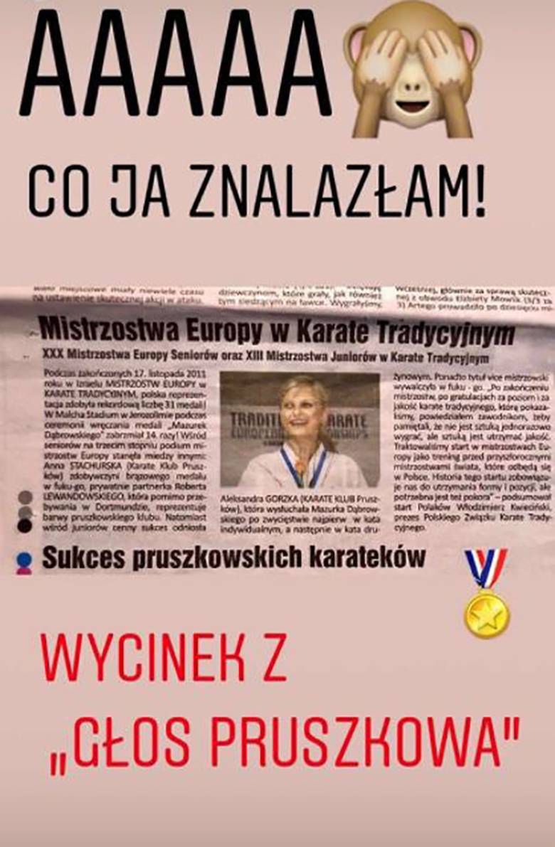Anna Lewandowska była kiedyś blondynką
