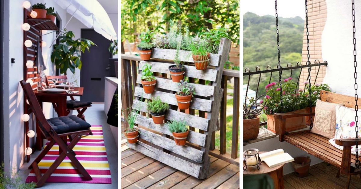 25 genialnych projektów, które pomogą przekształcić balkon lub patio w prywatny raj na Ziemi