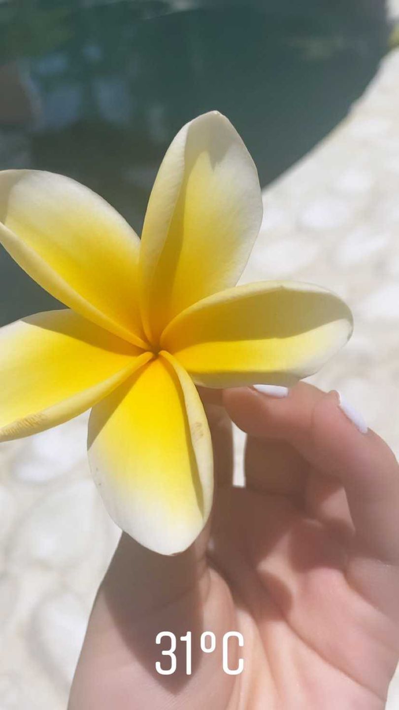 Julia Wieniawa na obozie jogi na Bali