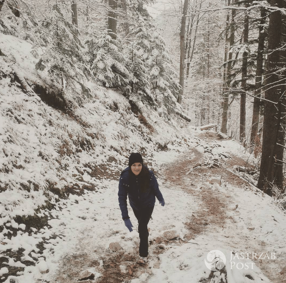 Agnieszka Radwańska na urlopie w górach