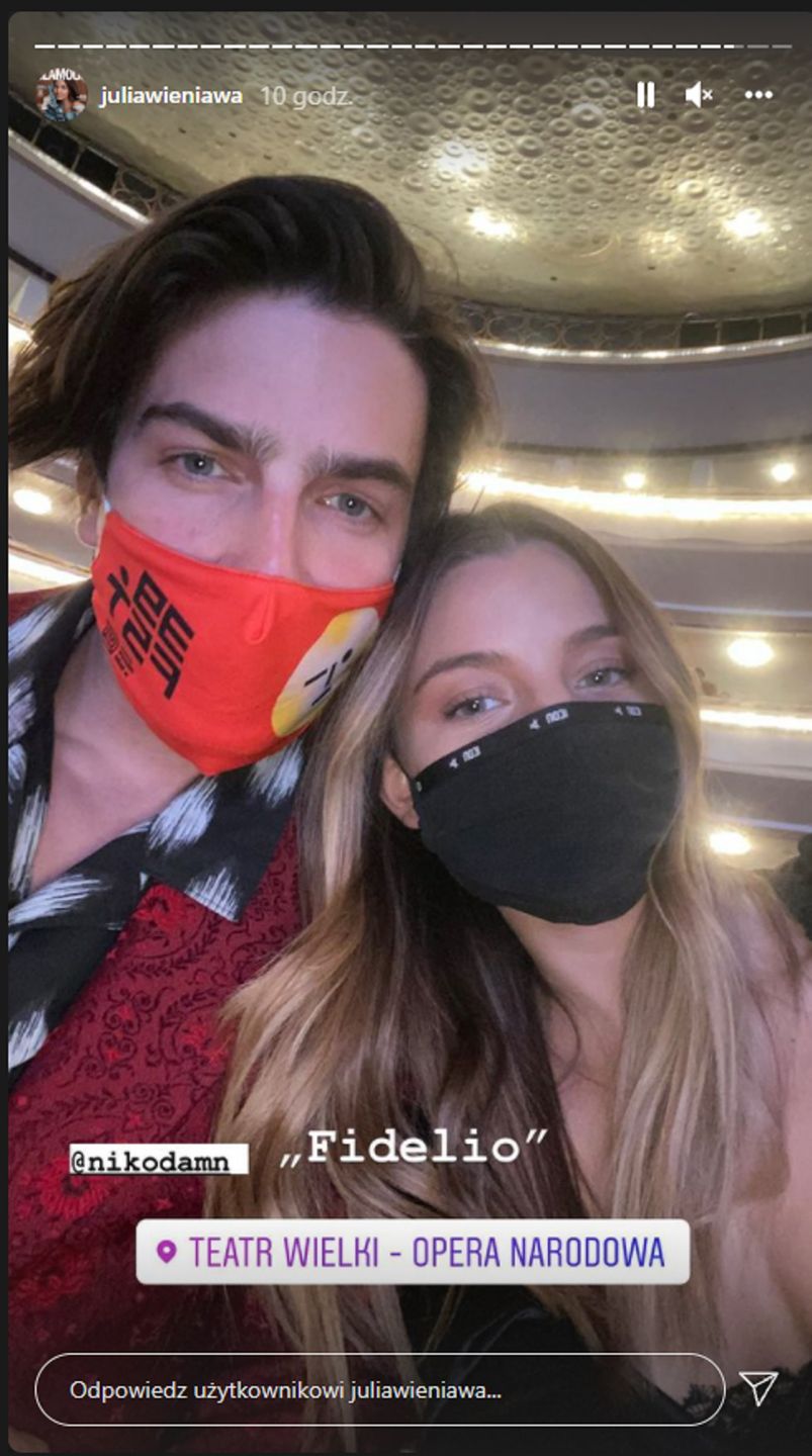 Julia Wieniawa i Nikodem Rozbicki