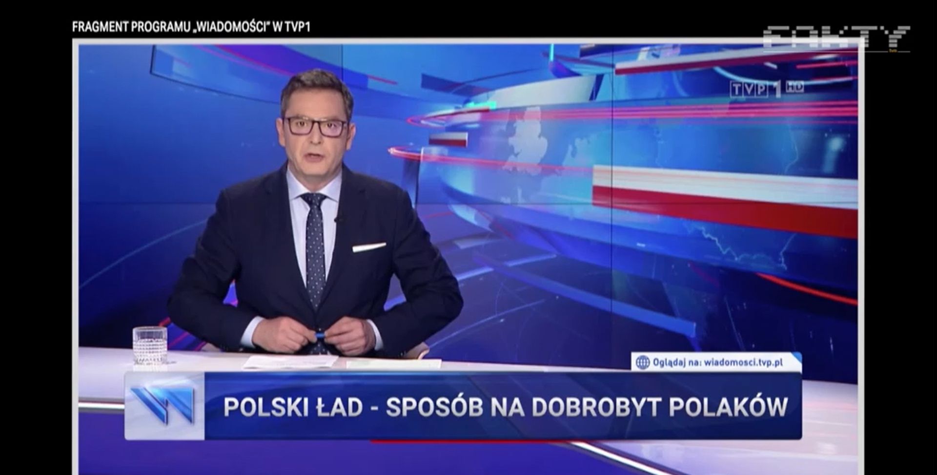 Fakty TVN punktują Wiadomości TVP