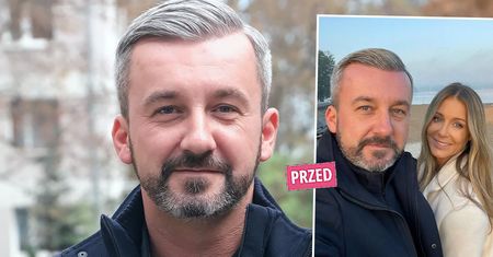 Krzysztof Skórzyński odpicował się na studniówkę. W nowej fryzurze wygląda jak młodzian. Kozacki przedziałek to nie wszystko
