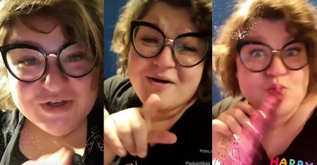 Dominika Gwit zorganizowała własnego sylwestra marzeń. Stół uginał się pod ciężarem najlepszych potraw