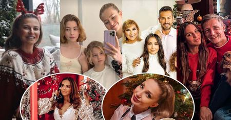 Tak gwiazdy obchodzą Boże Narodzenie: Lewandowscy, Rubikowie, Skrzynecka, Rzeźniczak, Wendzikowska i inni [DUŻO ZDJĘĆ]