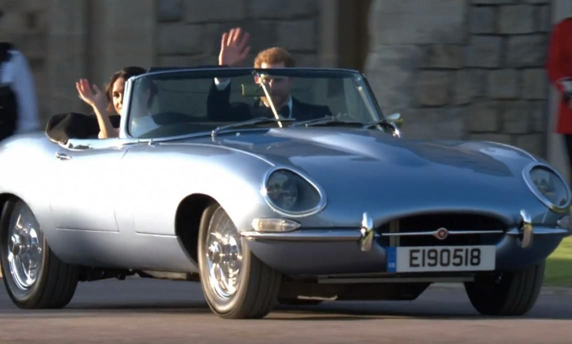 Meghan Markle w drugiej sukni ślubnej