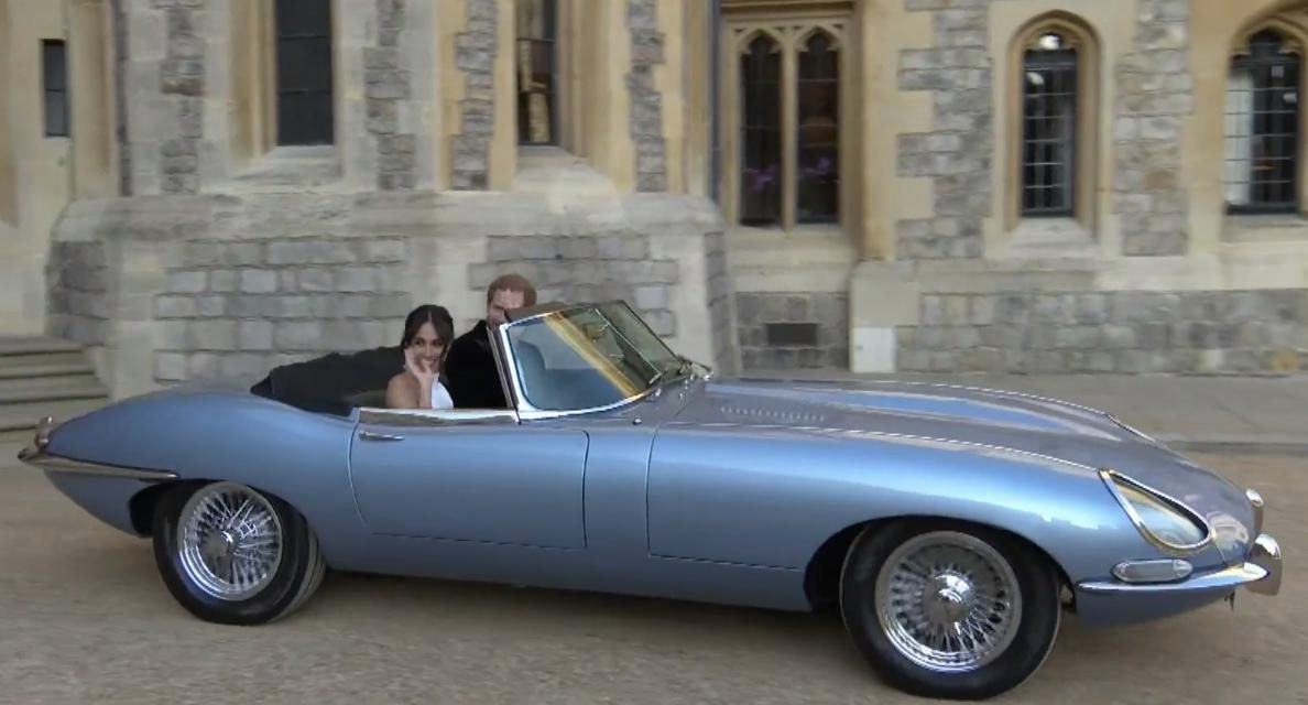 Meghan Markle w drugiej sukni ślubnej