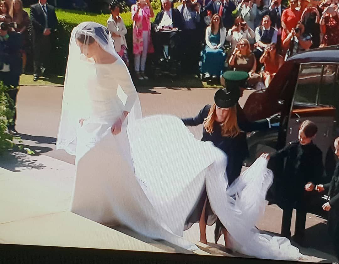 Meghan Markle w sukni ślubnej