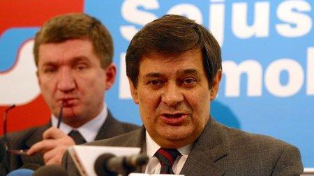 Marek Wagner (po prawej) (fot. PAP/Piotr Rybarczyk)