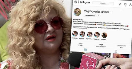 Magda Gessler tłumaczy się z błędów w postach na Instagramie. Czy publikuje je będąc pod wpływem alkoholu? [WIDEO]