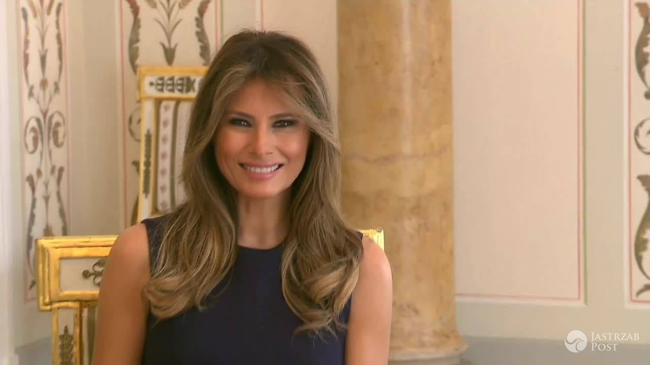 Melania Trump w Belwederze