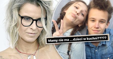 Kuchnia Mandaryny wygląda jak po wojnie. Wystarczyło, że dzieci przejęły stery. Ale za to, co wyczarowały! Warto było przeboleć ten widok