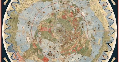 Przywrócili do życia największą z pierwszych map świata. Są na niej jednorożce i syreny