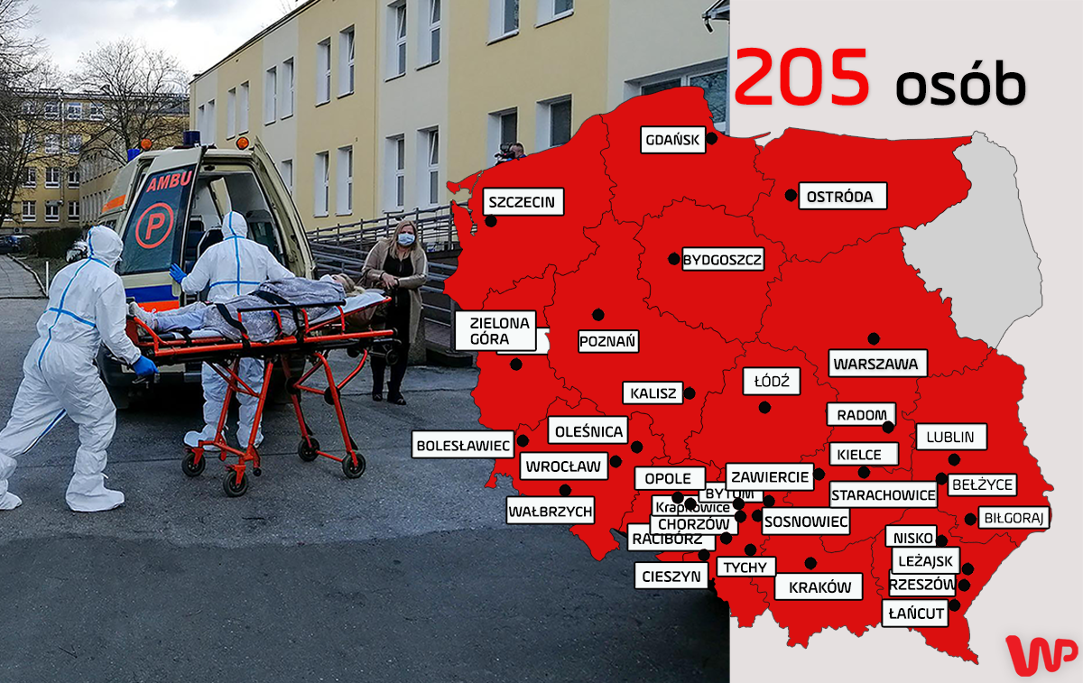 Koronawirus w Polsce. Wzrost liczby osób zakażonych i ofiar śmiertelnych