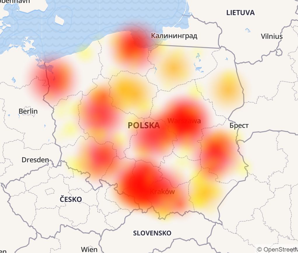 Awaria Orange. Nie działają strony i usługi