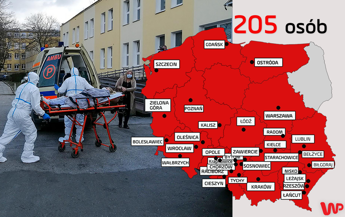 Koronawirus w Polsce. Wzrost liczby zakażonych i ofiar śmiertelnych