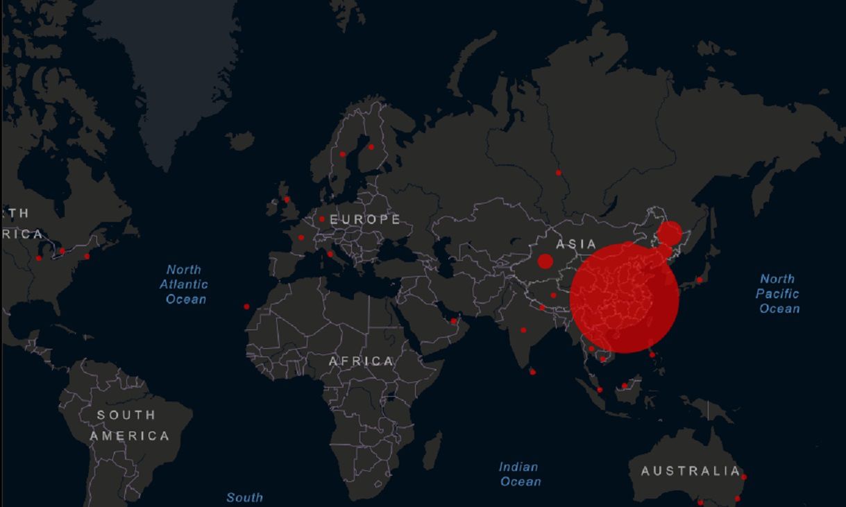 Mapa koronawirusa. Coraz więcej chorych poza Chinami. Liczba zakażeń przekroczyła 17 tys.