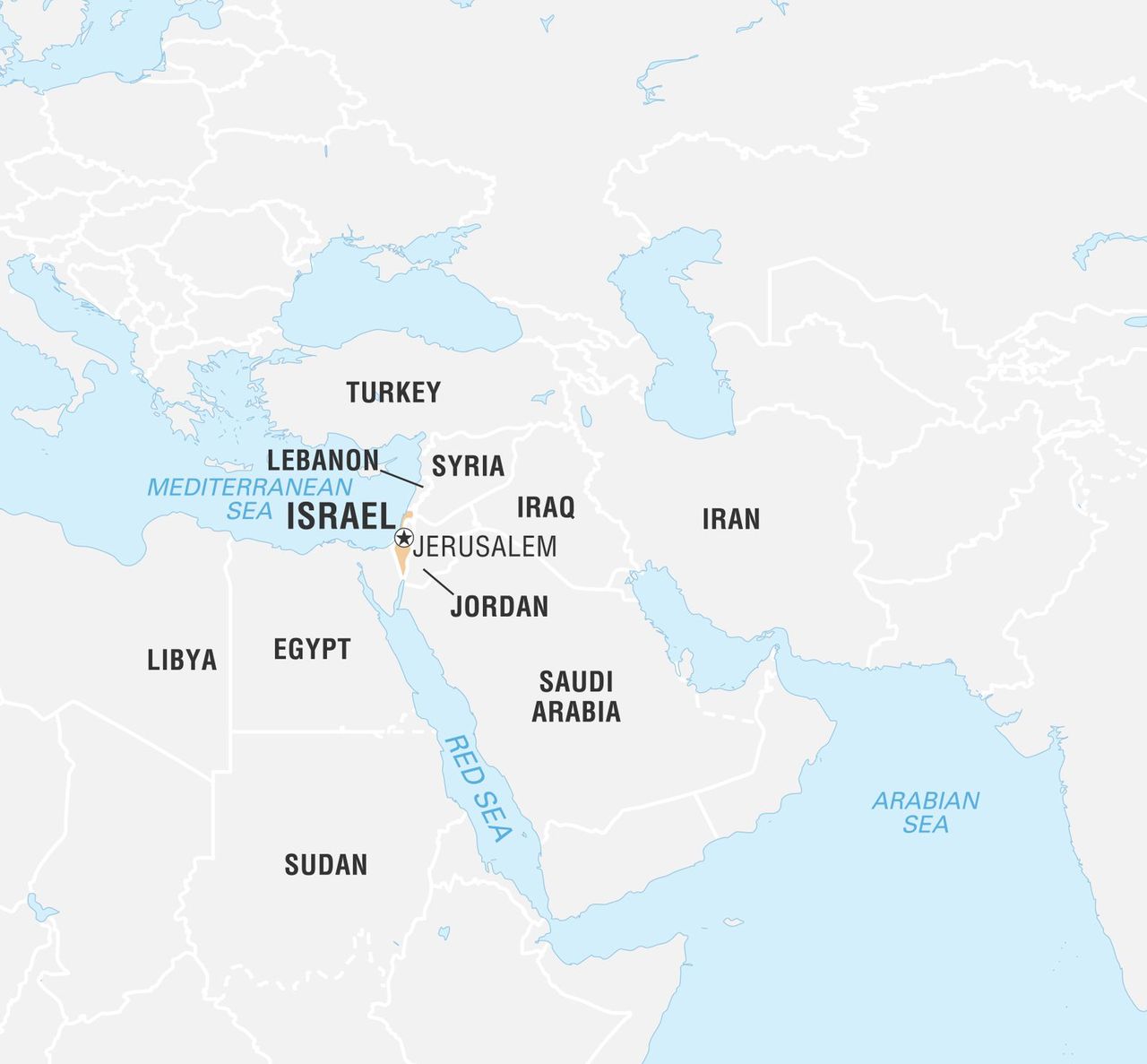 Izrael zaatakował Syrię na południu kraju