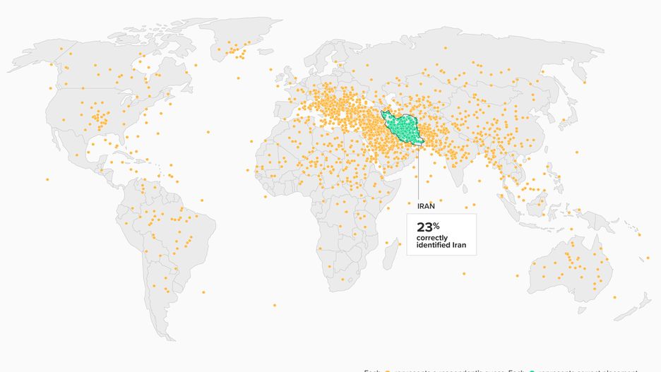 Iran jest zagadką dla Amerykanów. Większość z nich nie wie, gdzie leży to państwo
