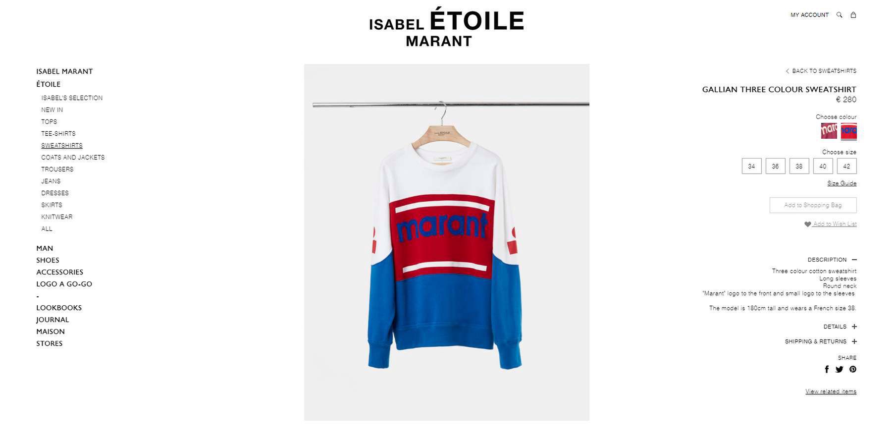 Isabel Marant - 1200 złotych