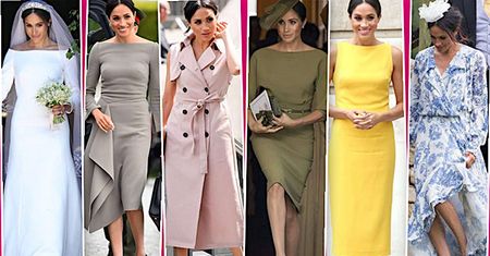 Cały świat oszalał na punkcie tych stylizacji Meghan Markle. Oto jak ubiera się od kiedy została księżną Sussexu [DUŻO ZDJĘĆ]