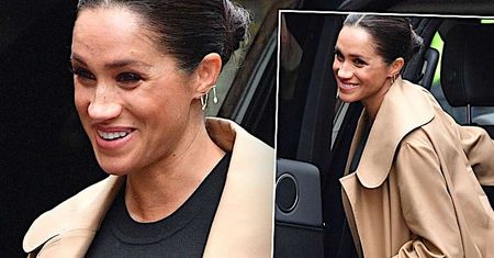 Meghan Markle powaliła świat mody na kolana! Pokazała ciążowe krągłości, ale to jej szpilki zrobiły furorę w mediach