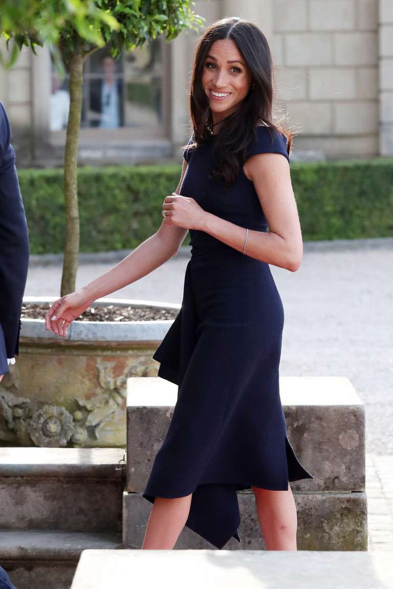 Meghan Markle w sukience Roland Mouret