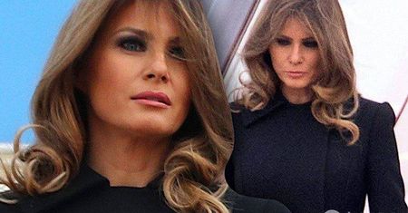 Melania Trump cała na czarno z wizytą w Chinach. Skąd ten smutek na jej twarzy?