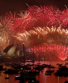 Świat wita 2016 rok