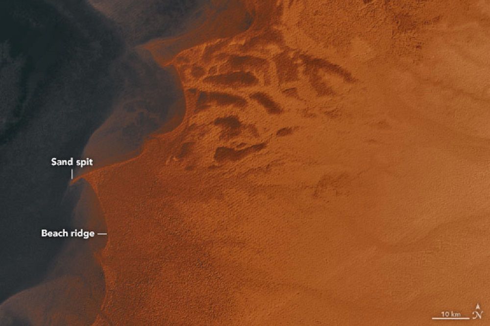 NASA odkryła jezioro sprzed 7 000 lat 