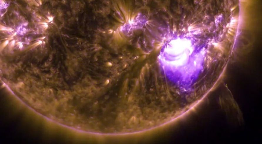 Zobacz Słońce w Ultra HD. Niesamowite nagranie NASA