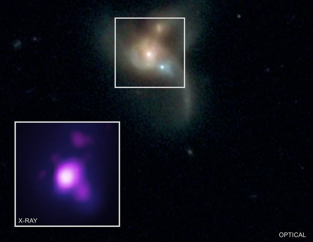NASA: Trzy czarne dziury na kursie kolizyjnym. Dojdzie do kosmicznej katastrofy
